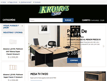 Tablet Screenshot of kromo-s.com.ar